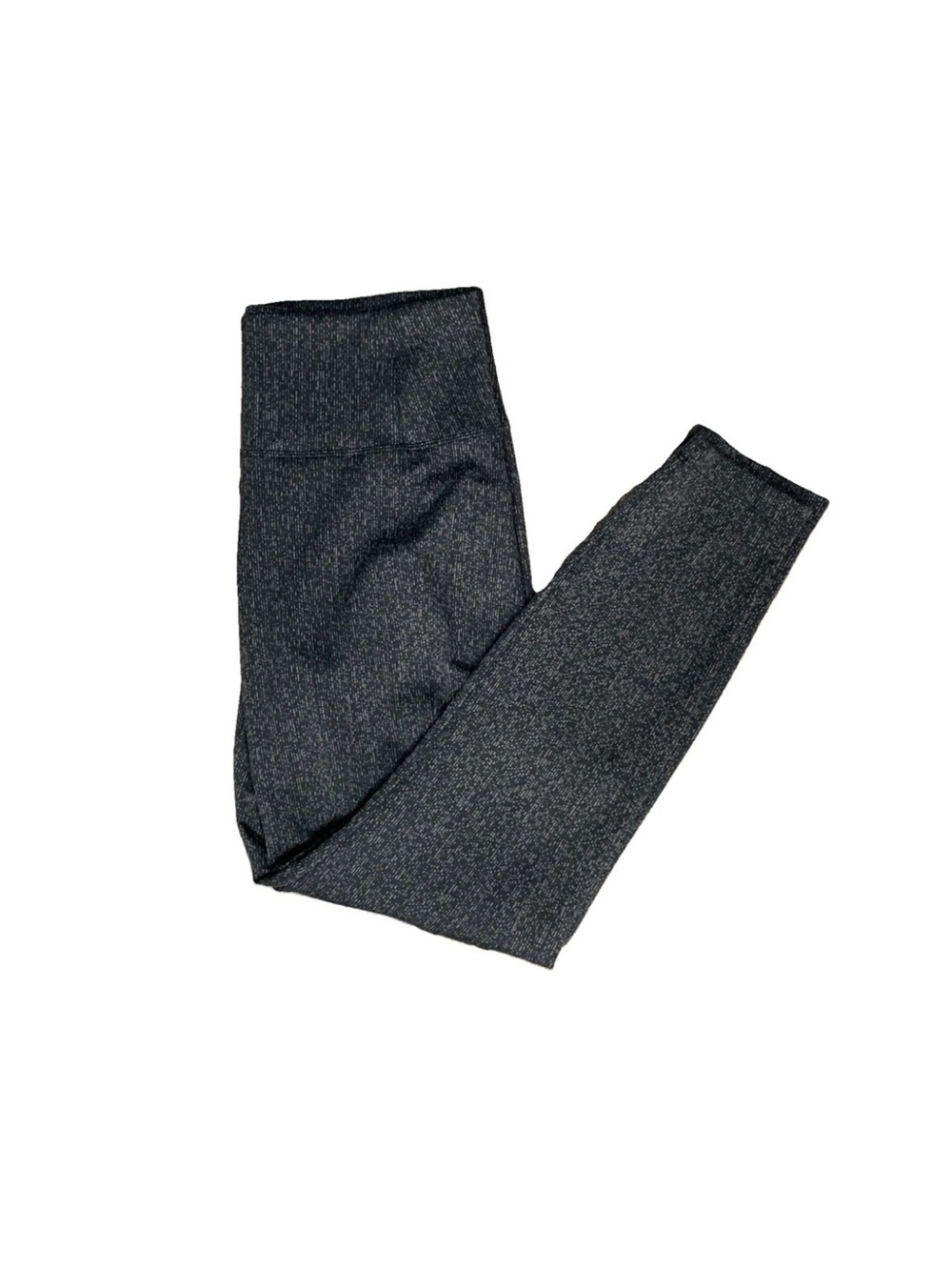 Athleta Textured Delancey Tights Womens Size Medium Gray Stretch Workout Walking